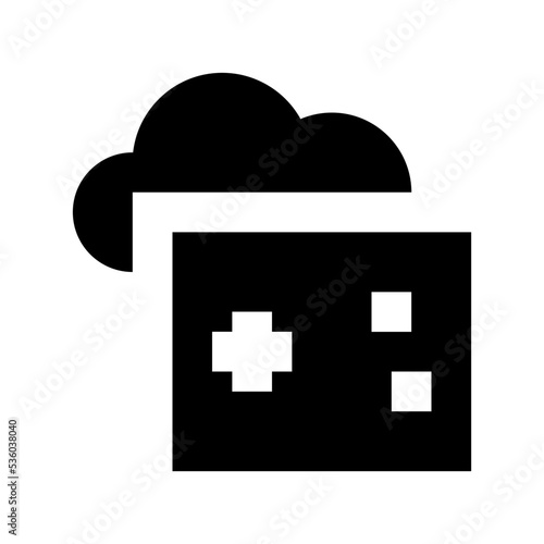 Cloud Gaming Vector Icon