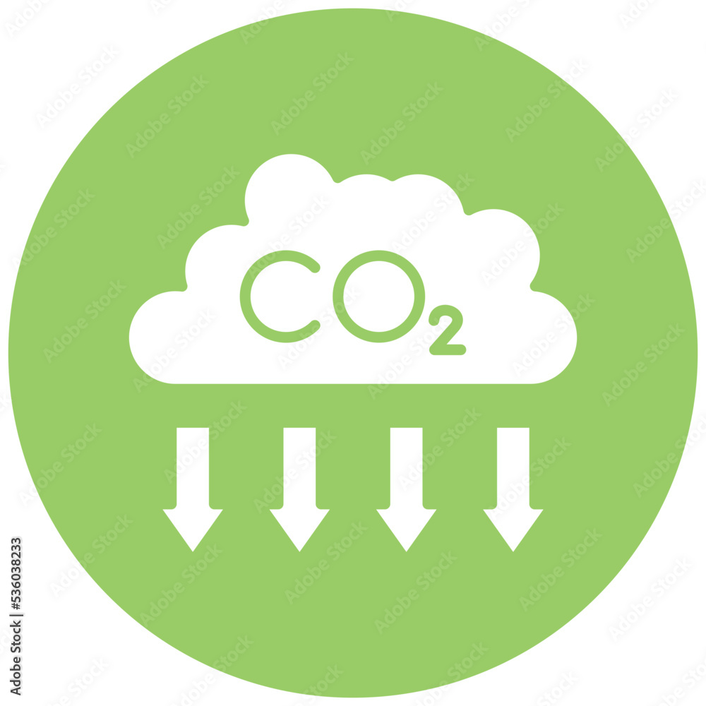 Co2 Extraction Icon Style