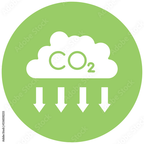 Co2 Extraction Icon Style