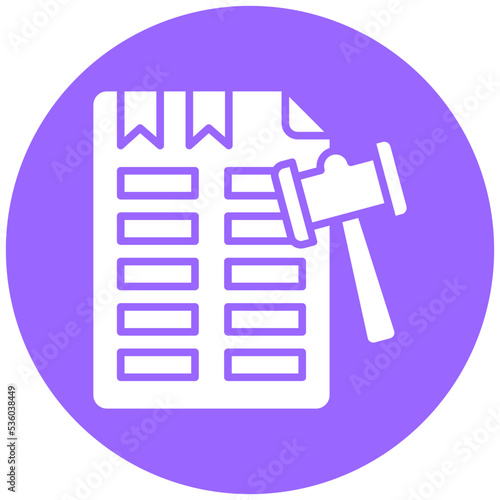 Attorney Icon Style