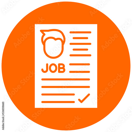 Applicant Male Icon Style