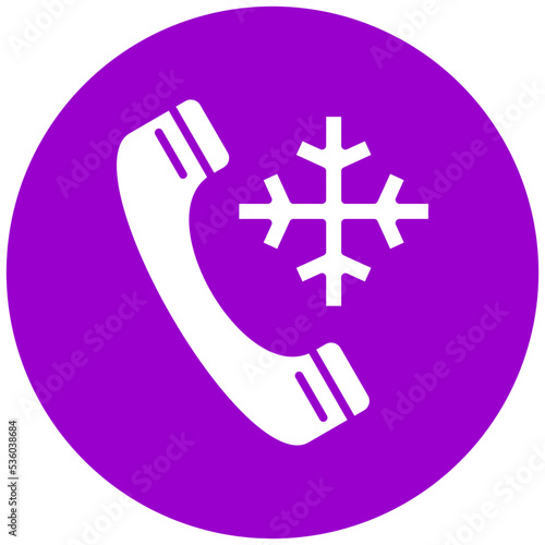 Cold Calling Icon Style