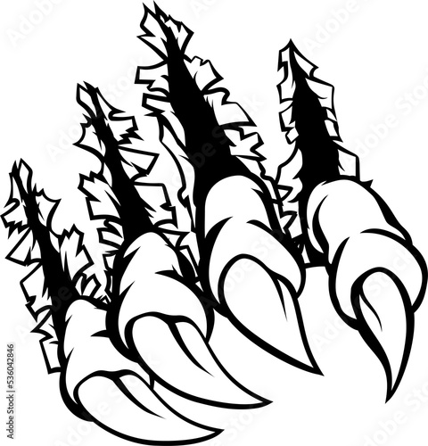 Monster Claws Graphic