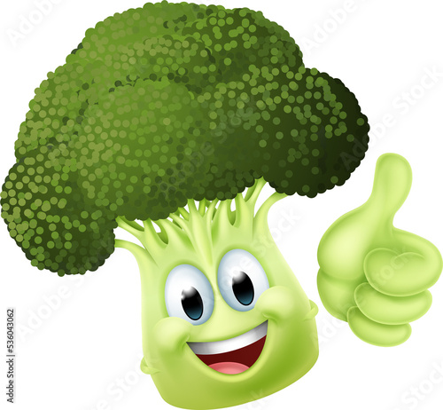 Broccoli Vegetable Cartoon ...
