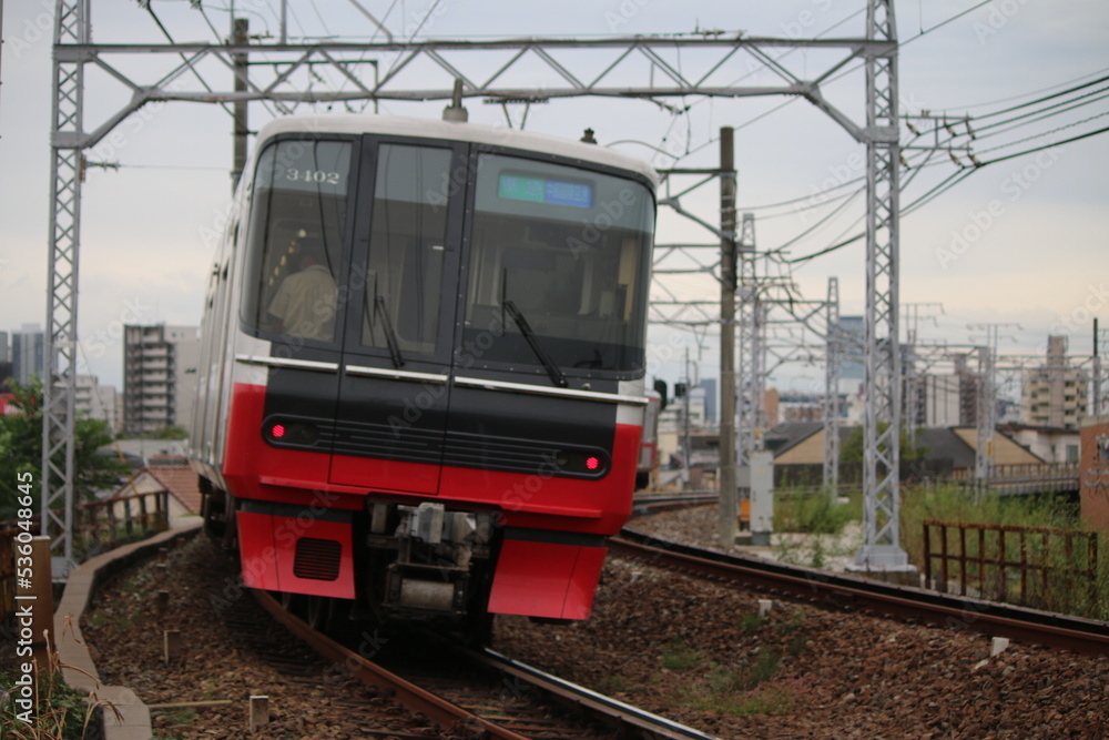Fototapeta premium 名古屋鉄道の車両