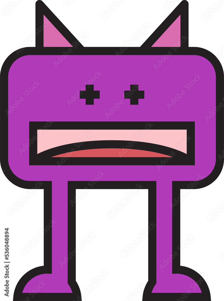 cute monster character illustration cute monster character illustration