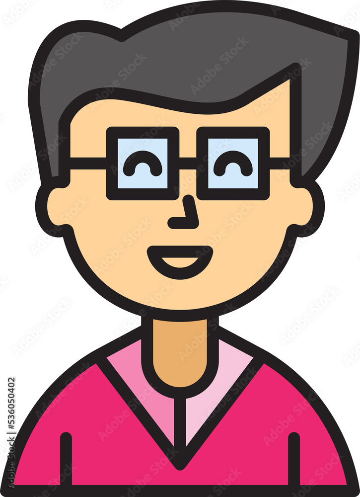 employee character avatar illustration