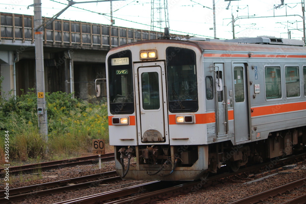 Naklejka premium 日本の列車