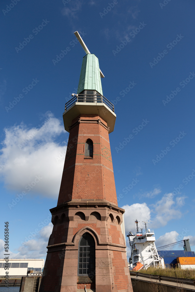 Radarturm im Hamburger Hafen