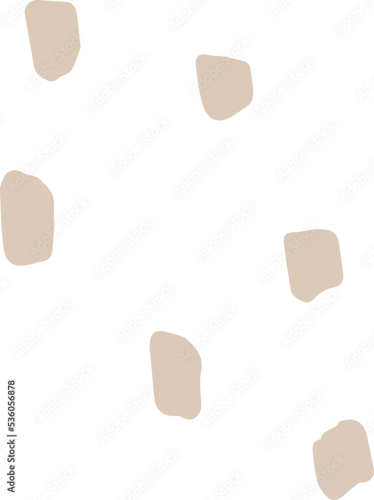 Organic dashed shape Organic dashed shape