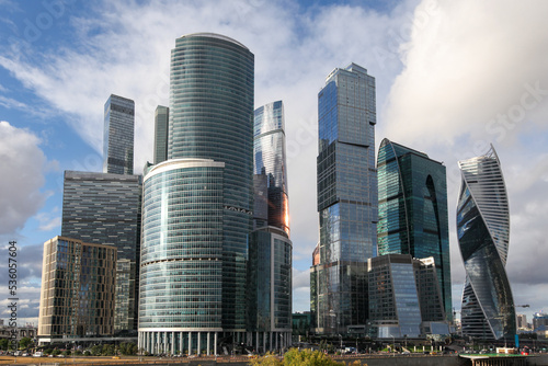 Moscow city in sunny day © Алексей Сыркин
