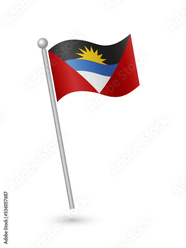 Free Download Antigua and Barbuda flag - GFXLoad