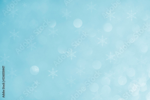 christmas background with snowflakes