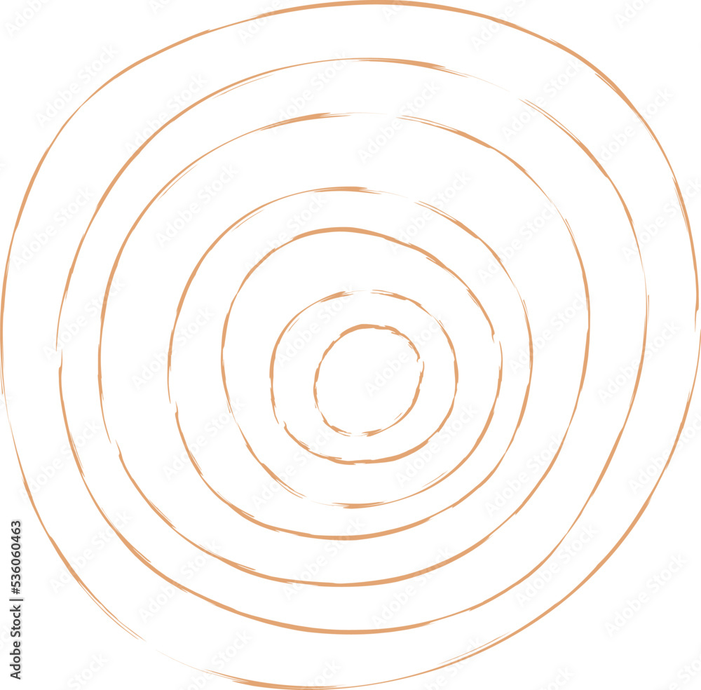 Abstract organic concentrical circles brush paint frame Abstract organic concentrical circles brush paint frame