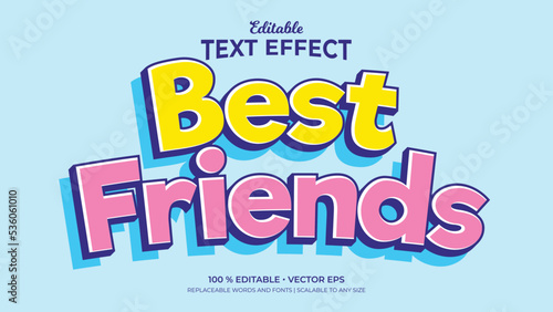 Best Friends Text Effects