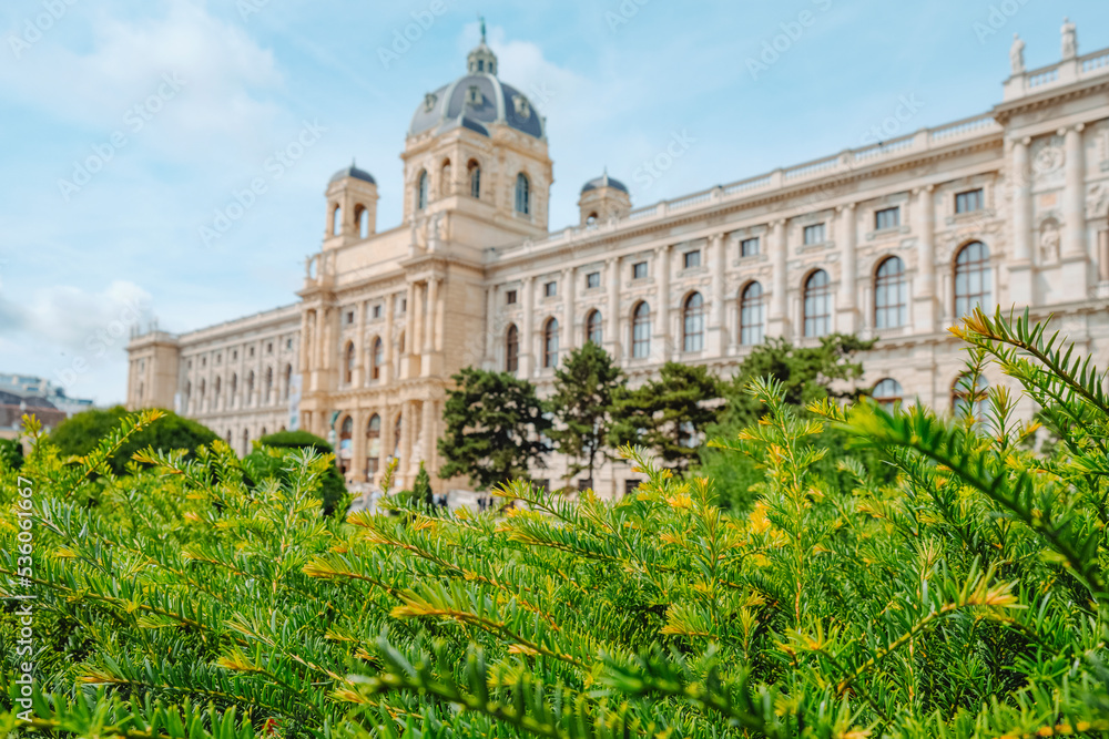 Obraz premium Museum of Natural History in Vienna, Austria