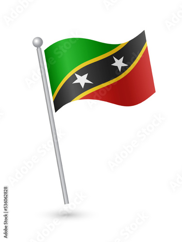 Free Download Saint Kitts and Nevis flag - GFXLoad