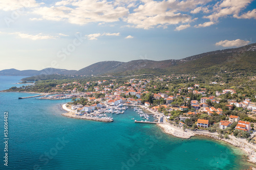Aussicht auf die Kleinstadt Nerezine auf der Insel Losinj in Kroatien © Tilo Grellmann