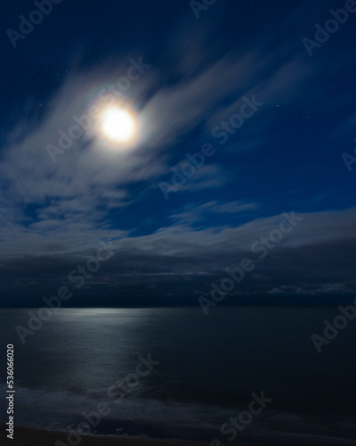 Moon over Myrtle Beach © Guy Sagi