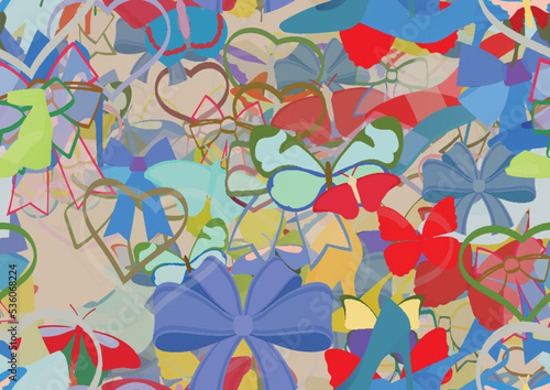 Background pattern abstract seamless design texture. Theme is about Pipevine, everyday, wing, ornate, Red Admiral
