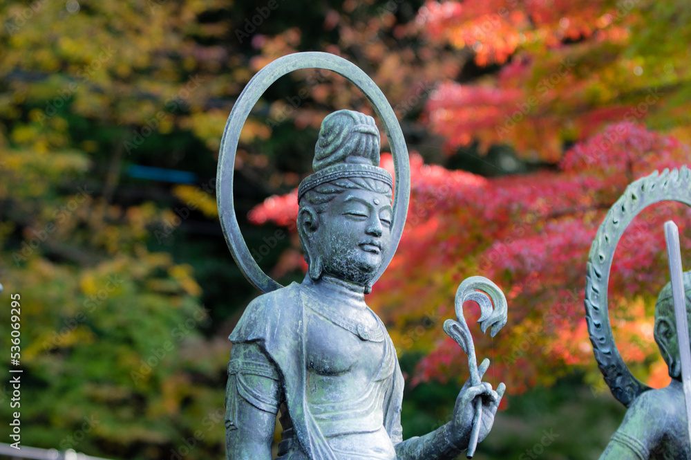 天野山金剛寺(大阪府河内長野市)の紅葉