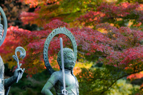 天野山金剛寺（大阪府河内長野市）の紅葉