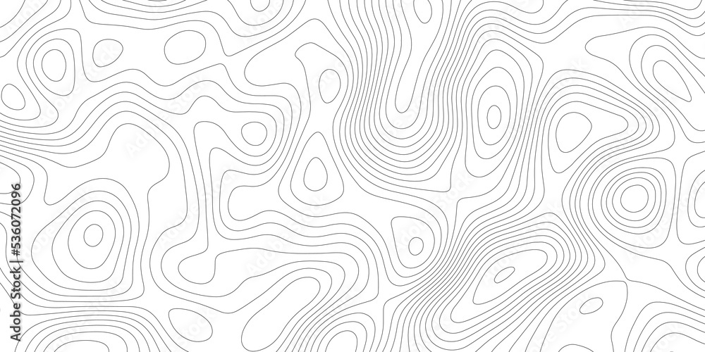 Abstract topographic contours map background. Topographic map and landscape terrain texture grid. Terrain map.  Topography and geography map grid abstract backdrop. Business concept. paper texture .