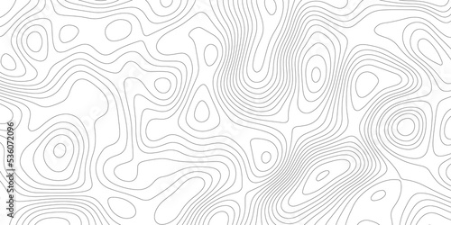 Abstract topographic contours map background. Topographic map and landscape terrain texture grid. Terrain map. Topography and geography map grid abstract backdrop. Business concept. paper texture .