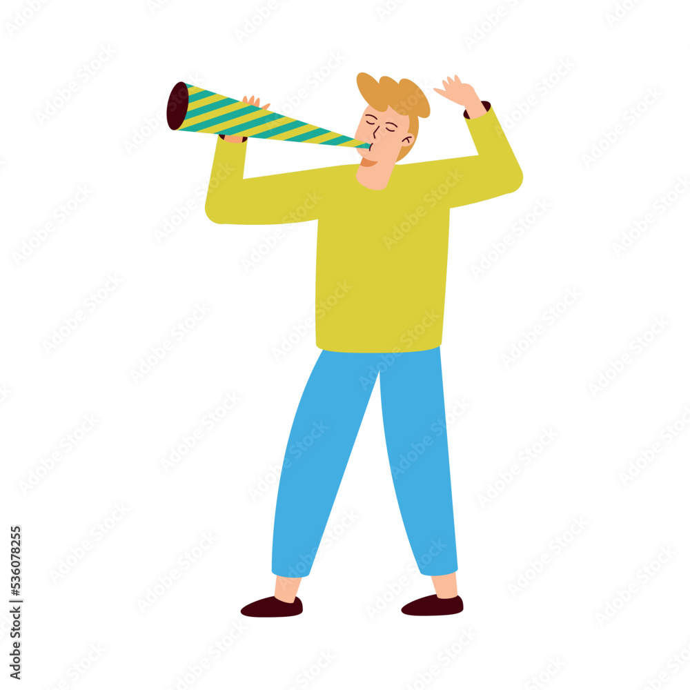 blond young man celebrating blond young man celebrating