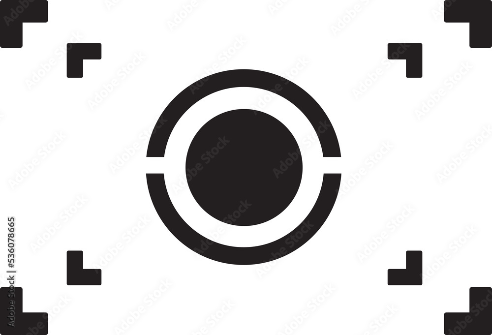 camera focus symbol camera focus symbol