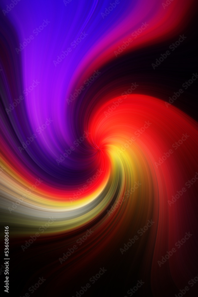 Fototapeta premium gradient line motion shape abstract background with waves