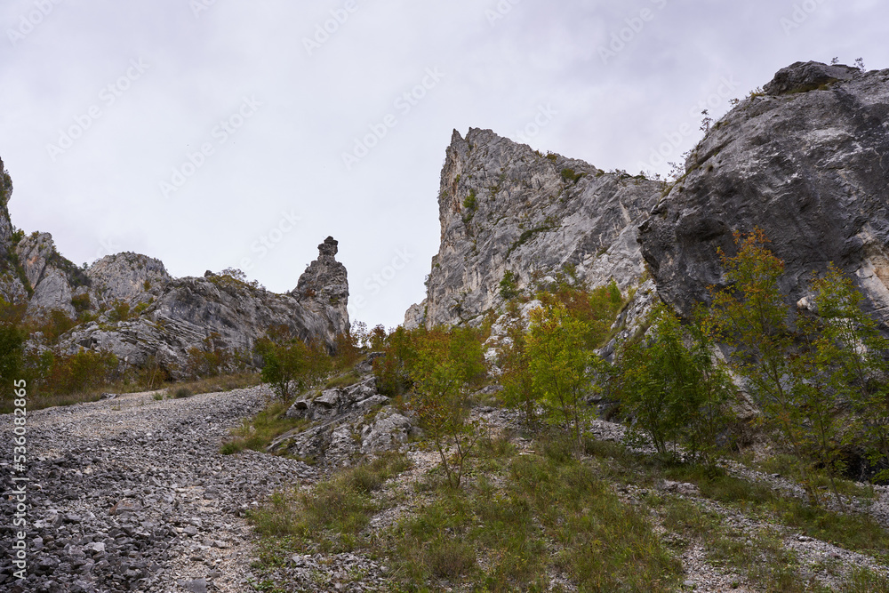Rocky mountains landscape