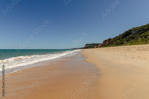 natural landscape in the district of Arraial D'Ajuda, city of Porto Seguro, State of Bahia, Brazil