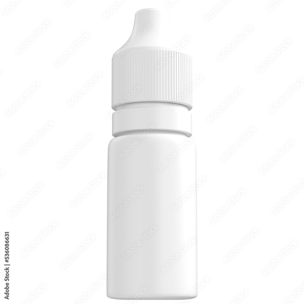 3d rendering illustration of an opaque dropper bottle 3d rendering illustration of an opaque dropper bottle