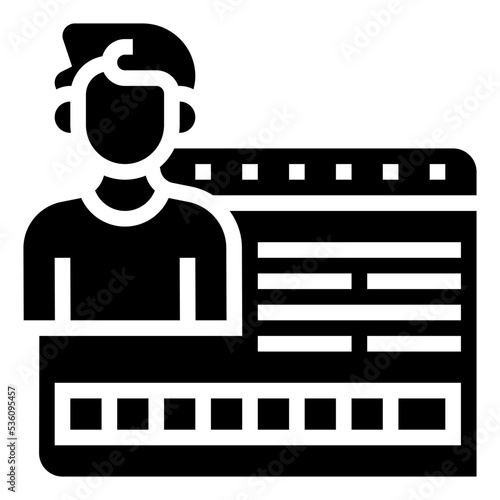 Identification icon