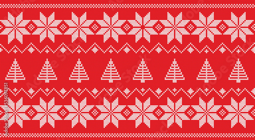 christmas seamless pattern