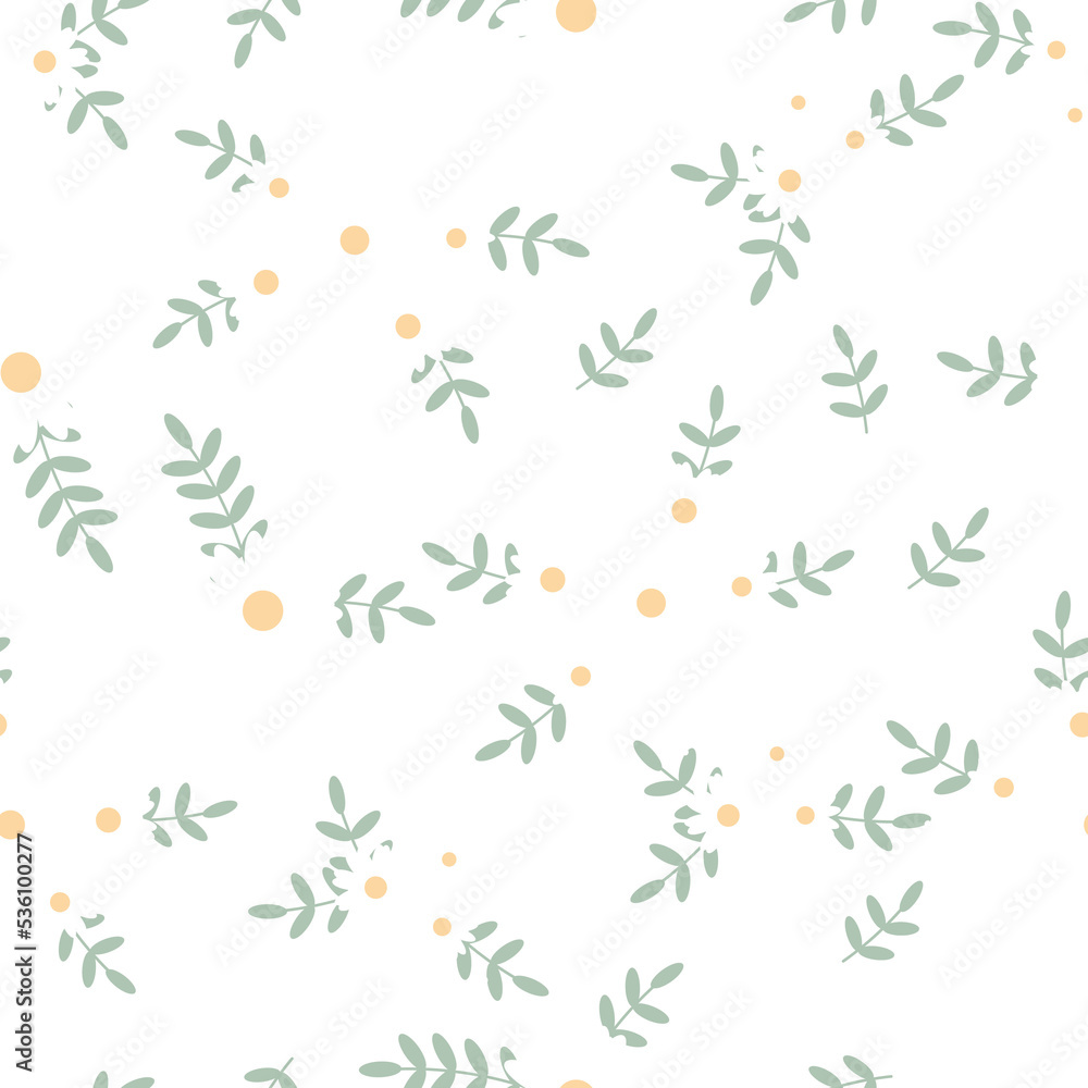 cute flat style tiny white daisy flower seamless pattern cute flat style tiny white daisy flower seamless pattern