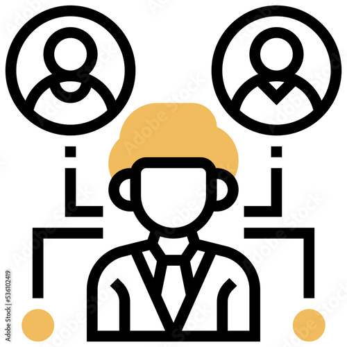 outsourcing icon