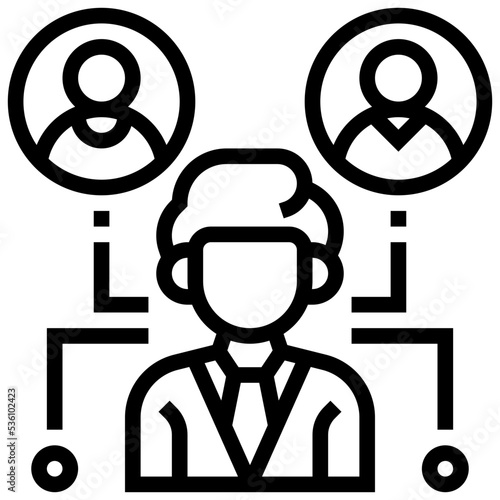 outsourcing icon