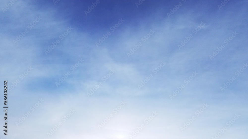 Dreamful sky. Aerial view. Tranquil mind. Bright blue heaven with white dusty clouds flying away time lapse motion. Dreamful sky. Aerial view. Tranquil mind. Bright blue heaven with white dusty clouds flying away time lapse motion.