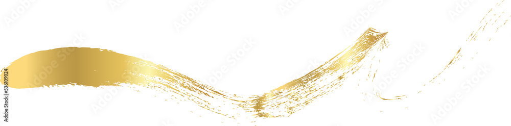 gold brush marks, gold stain, golden brush stroke, hand drawn