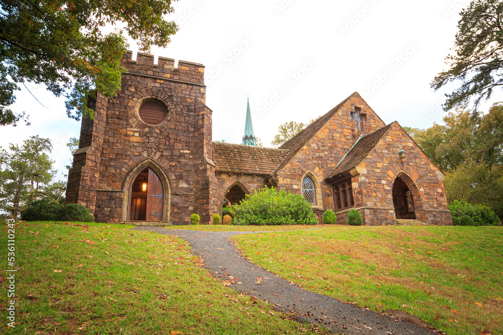 Fototapeta premium Large stone chapel