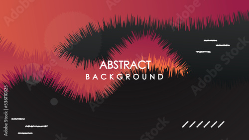 Abstract black and red and orange color backgroun.Dynamic shape composition.Abstract backgroun,Template for the design of a website landing page or background.Abstract black Backgroun,vector.shape
