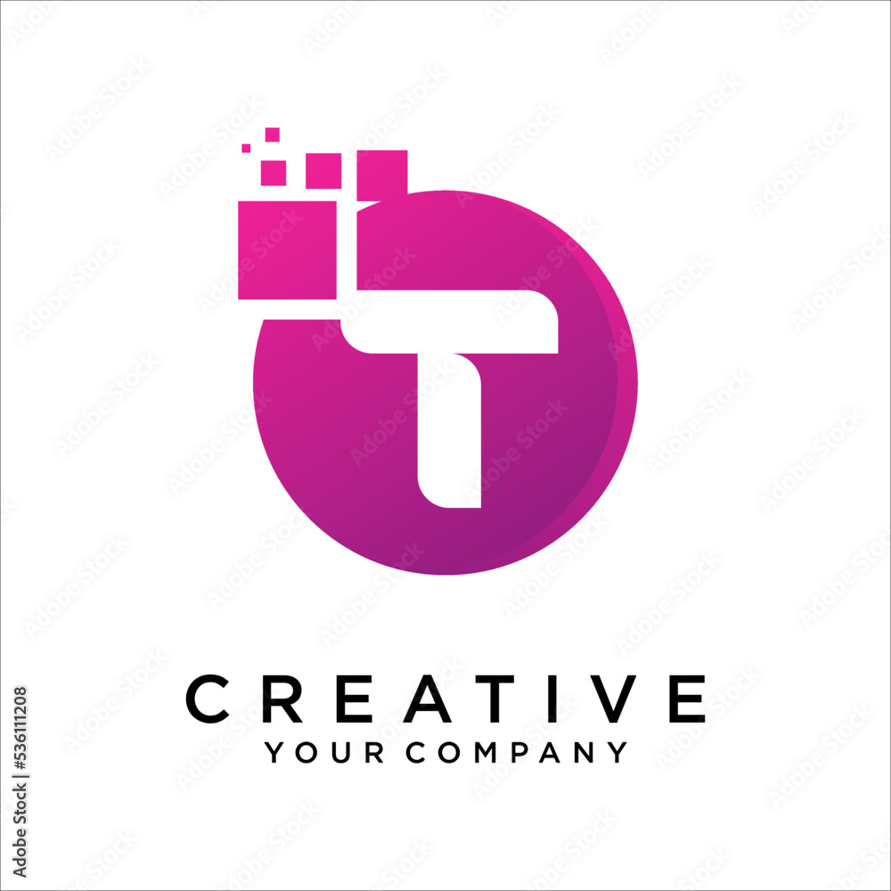 T Letter Logo Design Template T Letter Logo Design Template