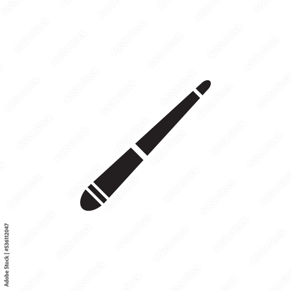 Biliard Cue Icon Vector Illustration Flat Design Trendy Biliard Cue Icon Vector Illustration Flat Design Trendy