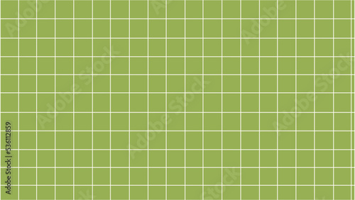Olive green simple plaid flannel background vector illustration.