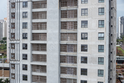 construction of a building