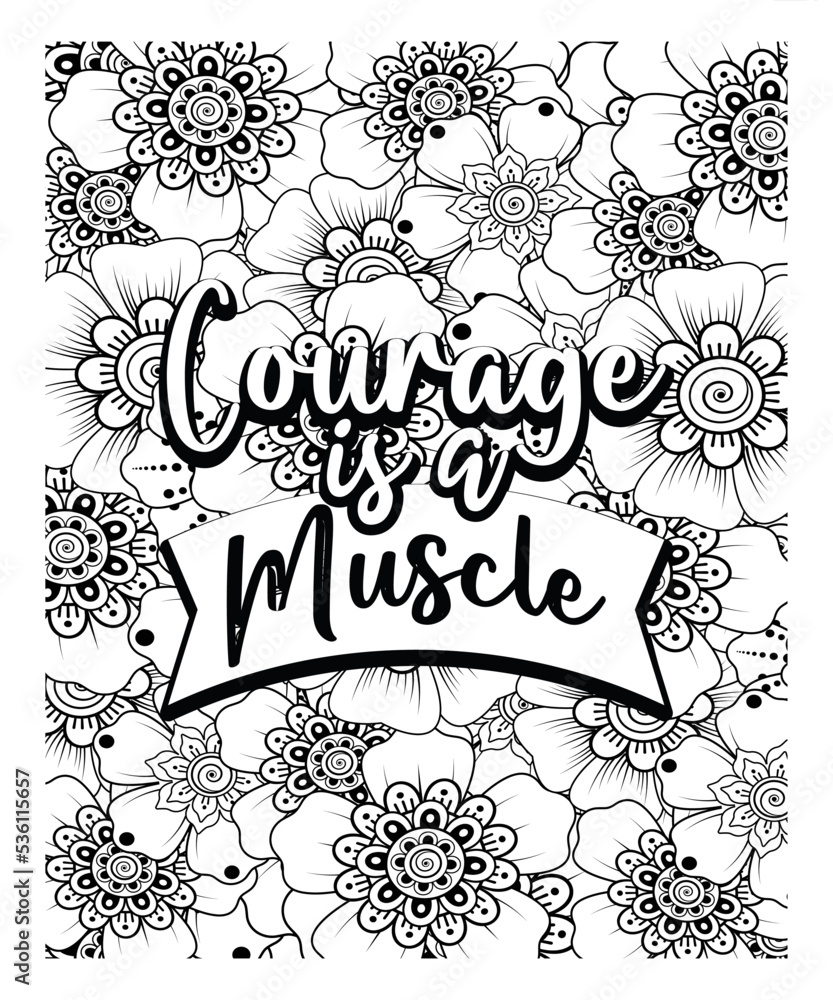motivational quotes coloring pages design .inspirational words coloring ...