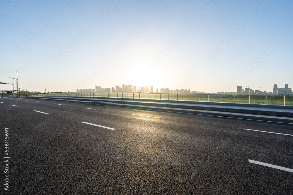 road in city