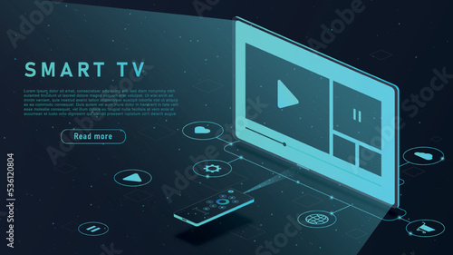 Smart tv concept